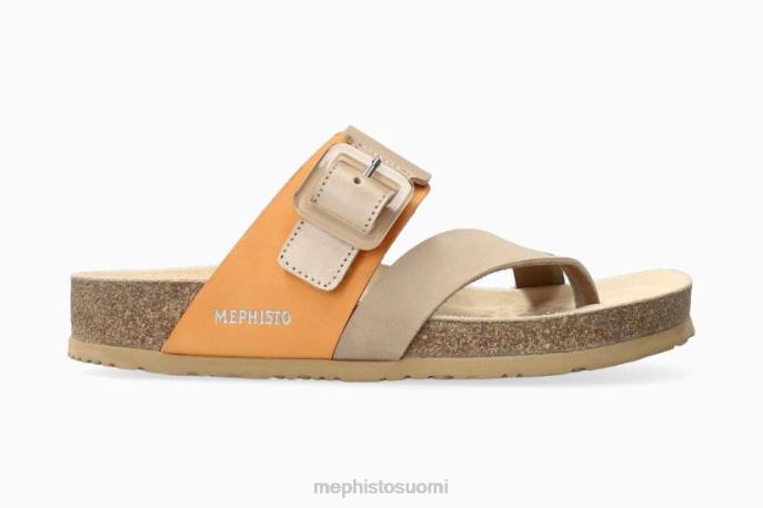 naiset V082116 madeline vaalea taupe Mephisto sandaalit