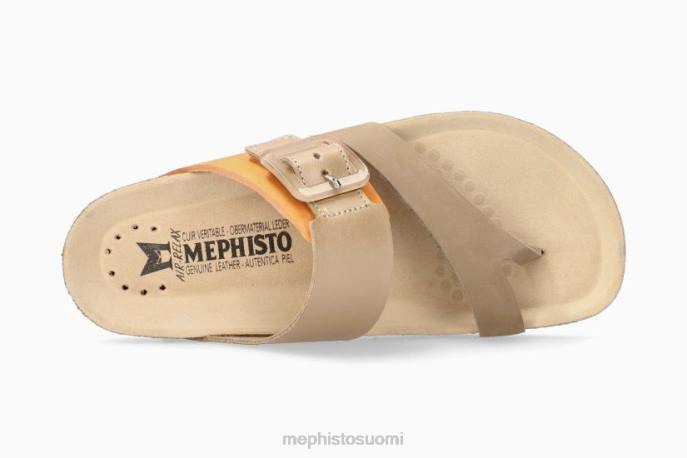 naiset V082116 madeline vaalea taupe Mephisto sandaalit