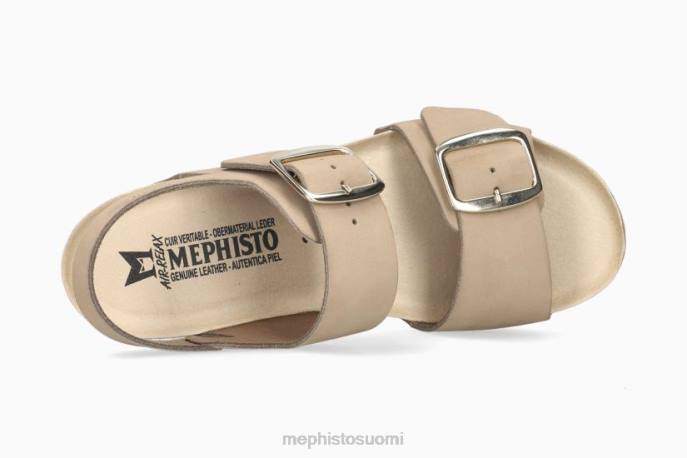 naiset V082123 violett vaalea taupe Mephisto sandaalit