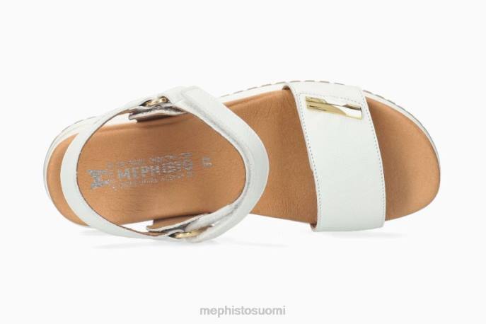naiset V08212 jeanie valkoinen Mephisto sandaalit