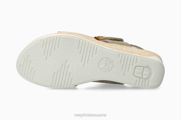 naiset V082133 giulia vaalea khaki Mephisto sandaalit
