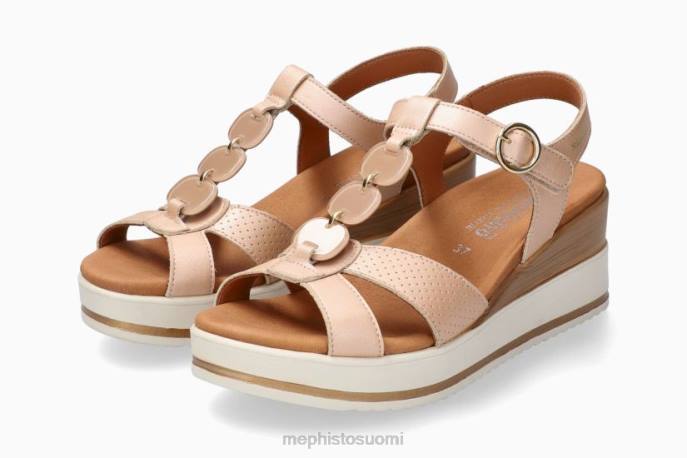 naiset V08213 seline vaalea punoitus Mephisto sandaalit