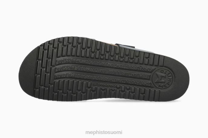 naiset V082143 helma musta Mephisto sandaalit