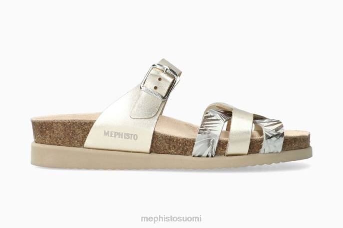 naiset V082146 helma kulta Mephisto sandaalit