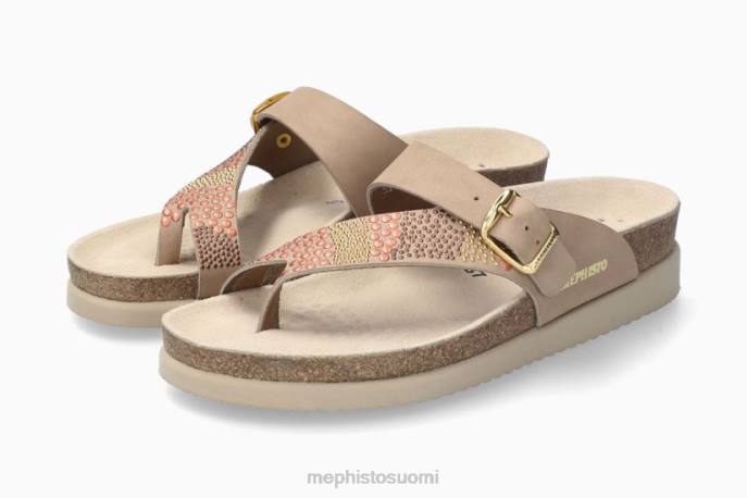 naiset V082147 helenka vaalea taupe Mephisto sandaalit