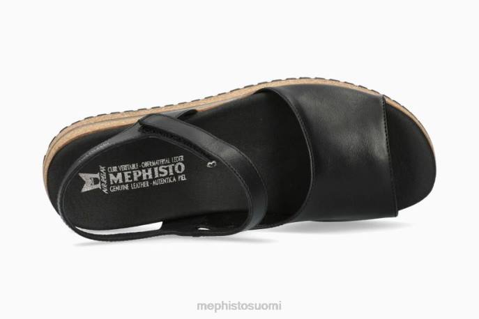 naiset V082158 ilo musta Mephisto sandaalit