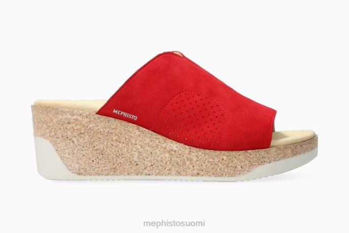 naiset V082159 giuletta helakanpunainen Mephisto sandaalit