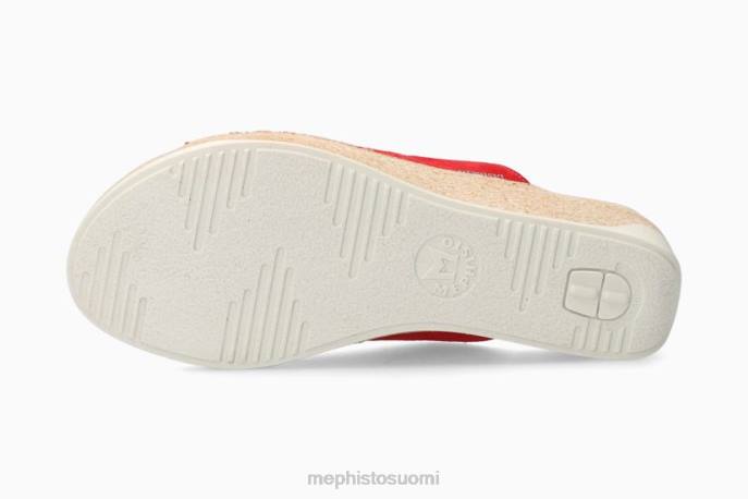 naiset V082159 giuletta helakanpunainen Mephisto sandaalit