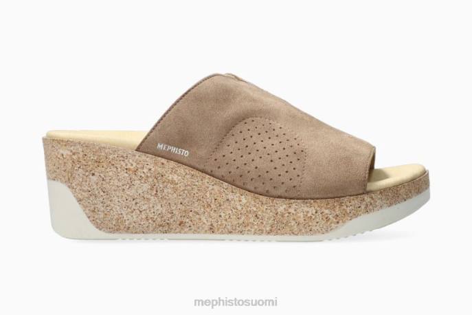 naiset V082160 giuletta vaalea taupe Mephisto sandaalit