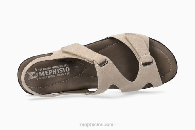 naiset V082162 Pariisi vaalea taupe Mephisto sandaalit
