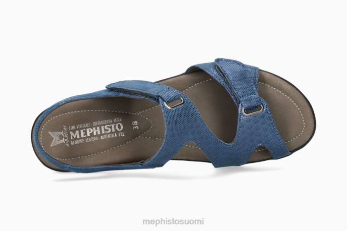 naiset V082165 Pariisi farkut siniset Mephisto sandaalit