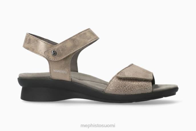 naiset V082167 pattie tumma taupe Mephisto sandaalit