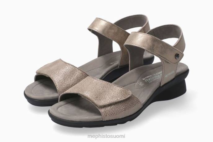 naiset V082167 pattie tumma taupe Mephisto sandaalit