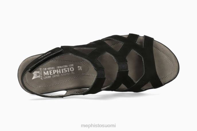 naiset V082168 pamela musta Mephisto sandaalit