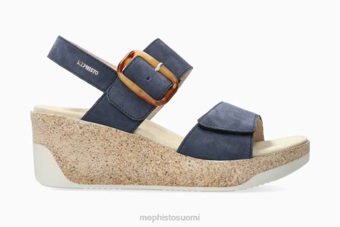 naiset V082169 giulia farkut siniset Mephisto sandaalit