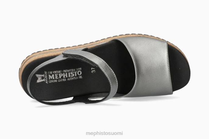 naiset V082172 ilo vaalean harmaa Mephisto sandaalit