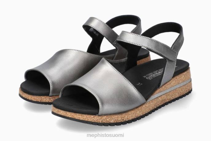 naiset V082172 ilo vaalean harmaa Mephisto sandaalit
