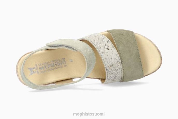 naiset V082173 gianna vaalea khaki Mephisto sandaalit