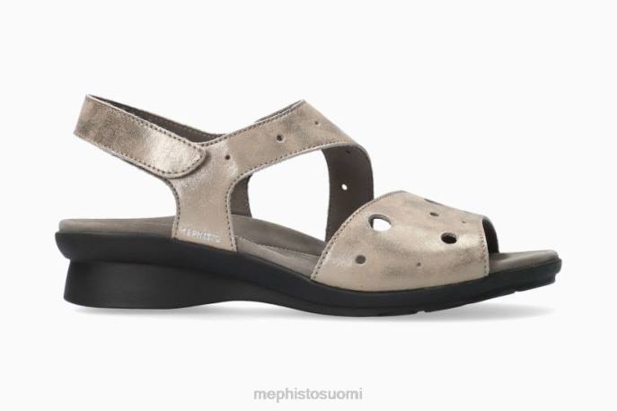 naiset V082176 phiby perf tumma taupe Mephisto sandaalit
