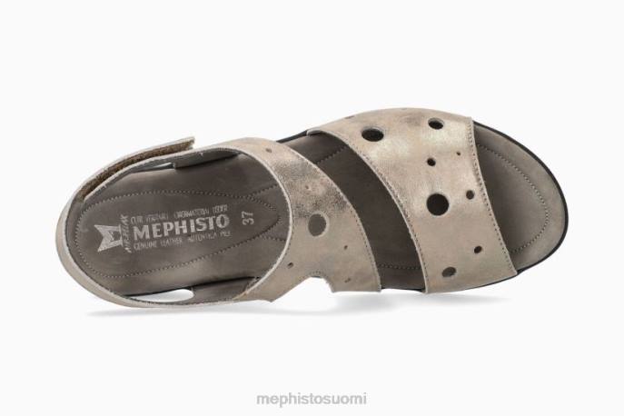 naiset V082176 phiby perf tumma taupe Mephisto sandaalit