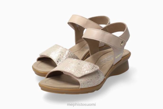 naiset V082177 pattie vaalea taupe Mephisto sandaalit