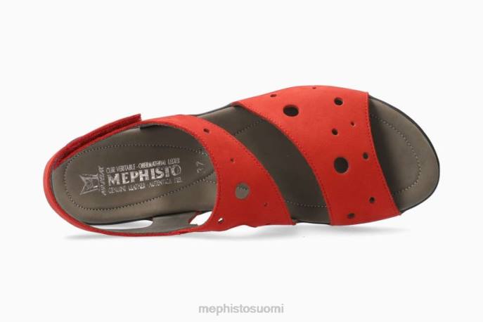 naiset V082178 phiby perf helakanpunainen Mephisto sandaalit