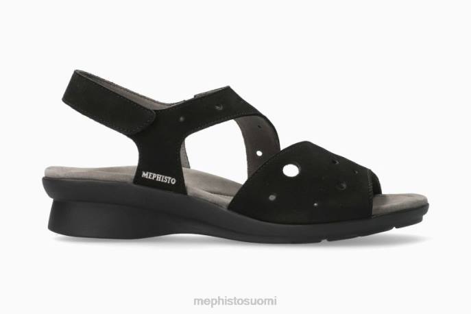 naiset V082179 phiby perf musta Mephisto sandaalit
