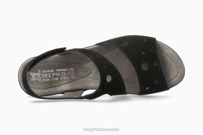 naiset V082179 phiby perf musta Mephisto sandaalit