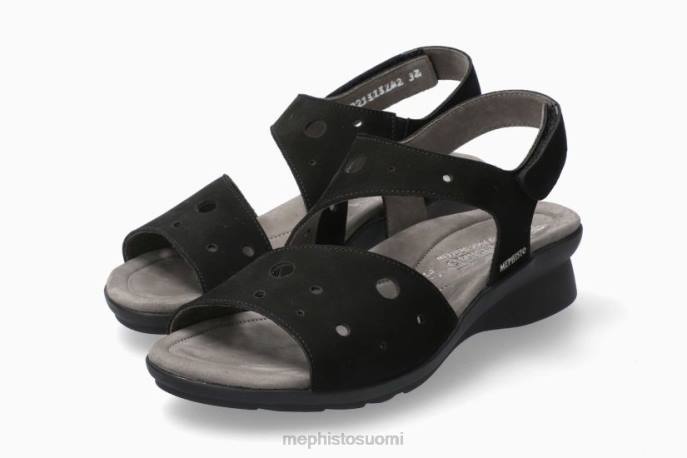 naiset V082179 phiby perf musta Mephisto sandaalit