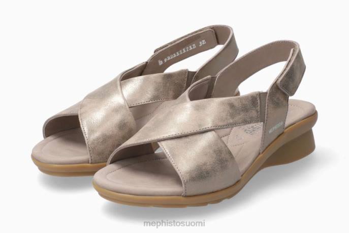 naiset V082180 phara tumma taupe Mephisto sandaalit