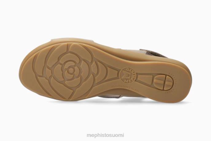 naiset V082180 phara tumma taupe Mephisto sandaalit