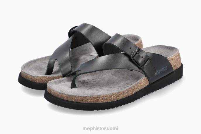 naiset V082191 helen plus musta Mephisto sandaalit