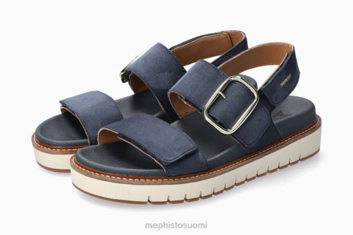 naiset V0821 belona farkut siniset Mephisto sandaalit