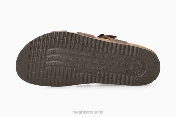 naiset V082207 hannel tumman ruskea Mephisto sandaalit