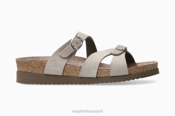 naiset V082208 hannel vaalean harmaa Mephisto sandaalit