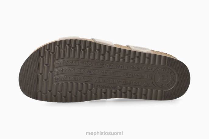 naiset V082208 hannel vaalean harmaa Mephisto sandaalit