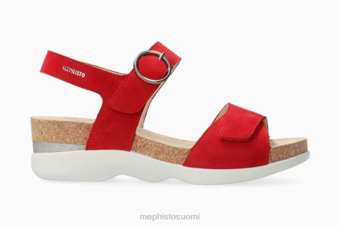 naiset V08220 oriana helakanpunainen Mephisto sandaalit
