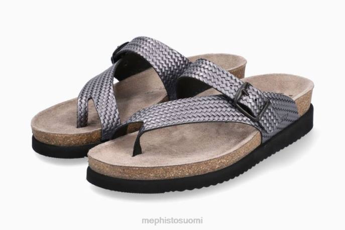 naiset V082215 helen harmaa Mephisto sandaalit