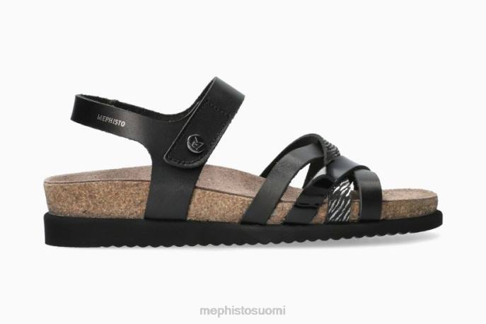 naiset V082227 halinka musta Mephisto sandaalit