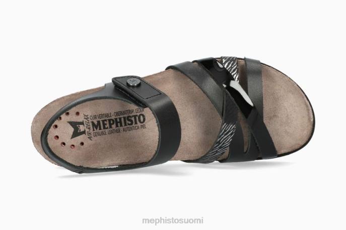 naiset V082227 halinka musta Mephisto sandaalit