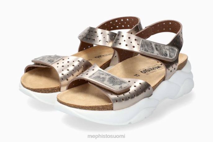 naiset V082232 koraliini platina Mephisto sandaalit