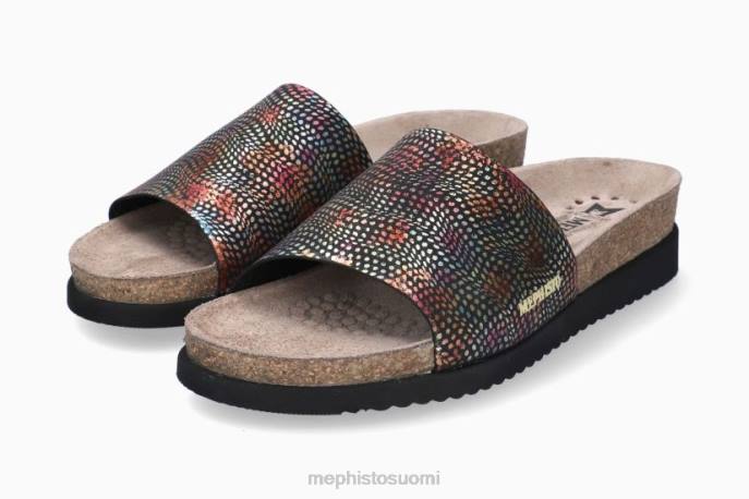 naiset V082234 hanik musta Mephisto sandaalit
