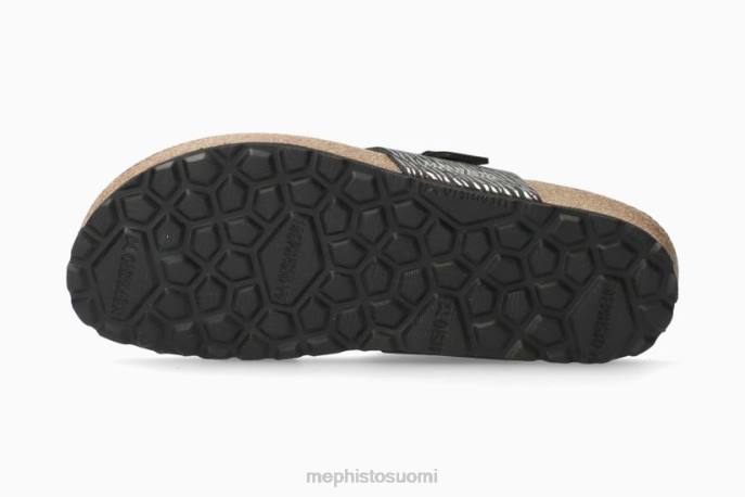 naiset V082237 nalia musta Mephisto sandaalit