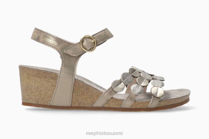 naiset V082242 matilde tumma taupe Mephisto sandaalit
