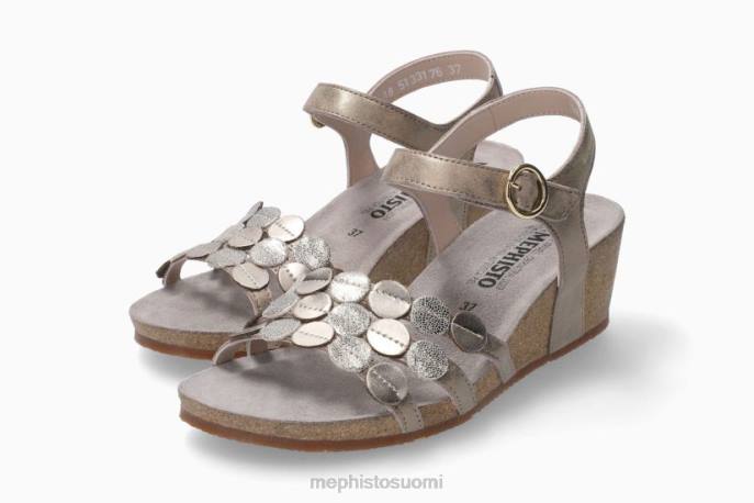 naiset V082242 matilde tumma taupe Mephisto sandaalit