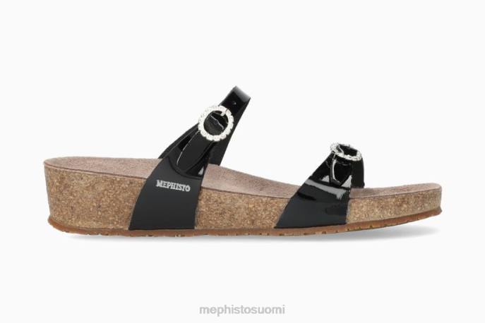 naiset V08228 idelya musta Mephisto sandaalit
