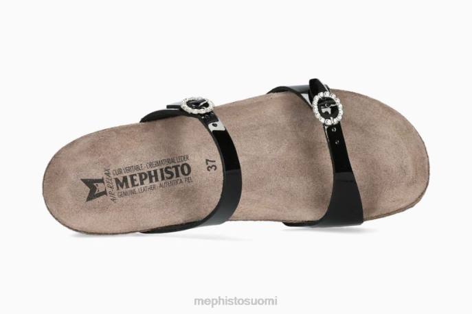 naiset V08228 idelya musta Mephisto sandaalit