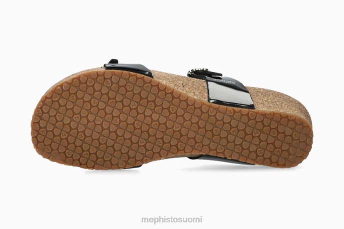 naiset V08228 idelya musta Mephisto sandaalit