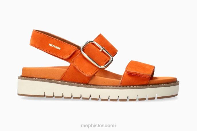 naiset V0822 belona poltettu appelsiini Mephisto sandaalit