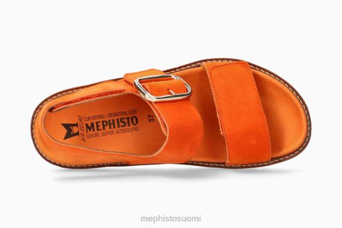 naiset V0822 belona poltettu appelsiini Mephisto sandaalit
